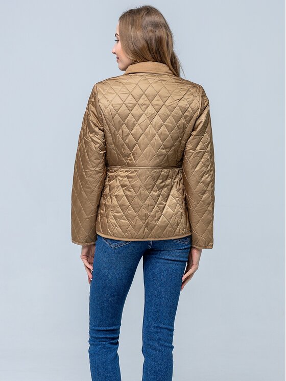 Perso Perso Bunda pro přechodné období BLE268015F Béžová Regular Fit