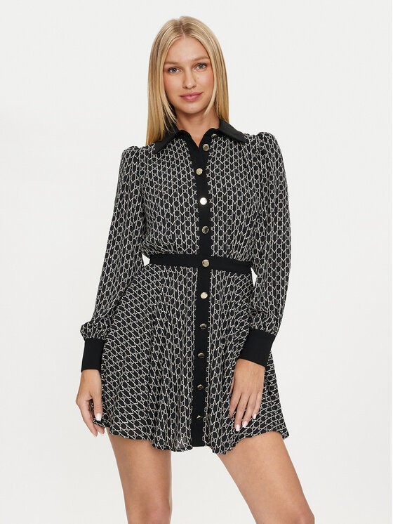 Marciano Guess Každodenné šaty 4YGK35 7142A Čierna Regular Fit