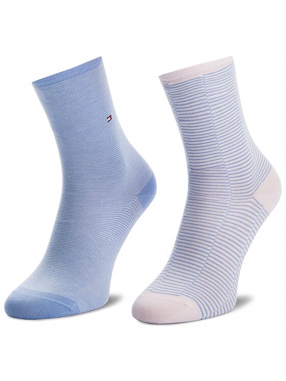 Tommy Hilfiger Tommy Hilfiger Lange Socken 383001001 Blau