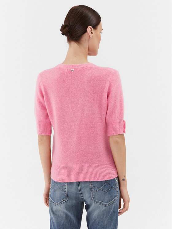 Please Please Strickjacke M734723332 Rosa Regular Fit