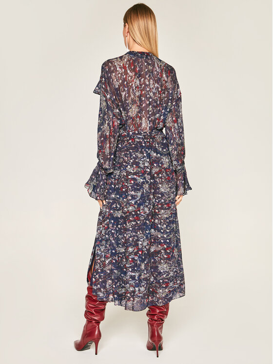 IRO IRO Kasdieninė suknelė Kage AN101 Tamsiai mėlyna Regular Fit
