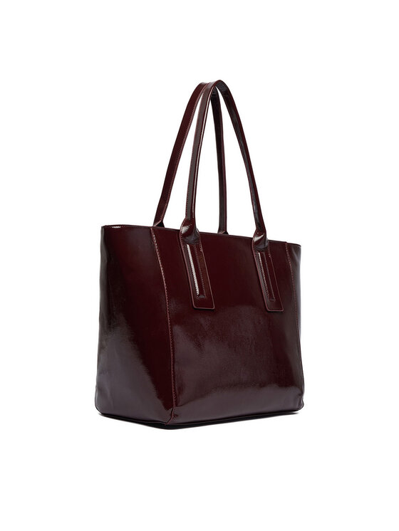 Nine West Nine West Дамска чанта CEO-LUXE ATELIER-LA374-5674 Бордо