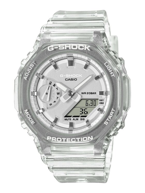 Casio Casio Zegarek GMA-S2100SK-7AER Przezroczysty