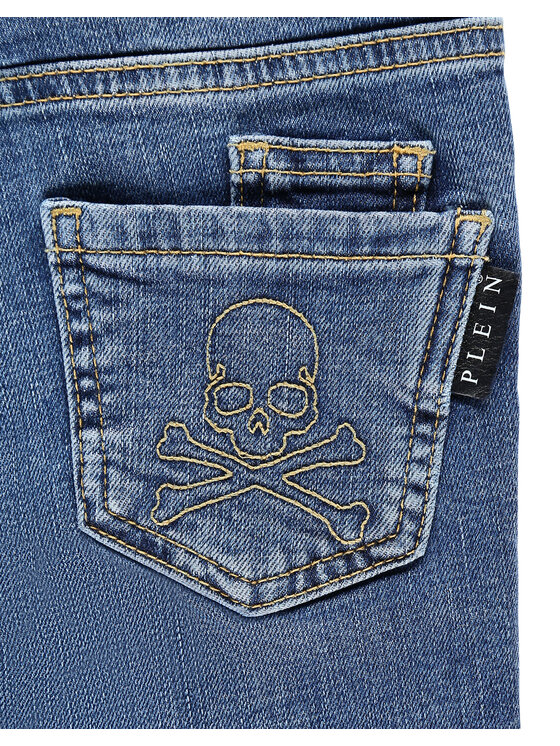 PHILIPP PLEIN PHILIPP PLEIN Jeansy 4851 Błękitny Comfort Fit