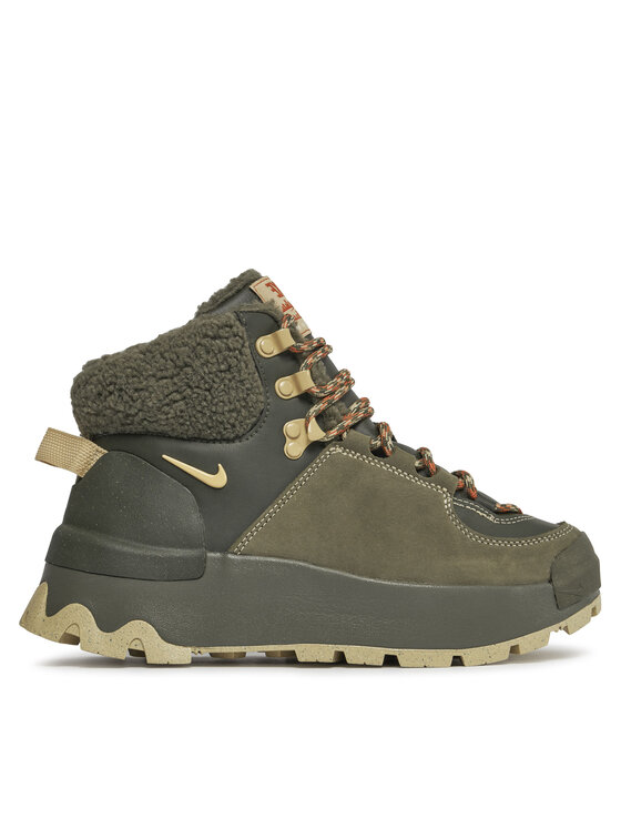 Nike Snīkeri City Classic Boot Prm Wp FD0211 300 Zaļš