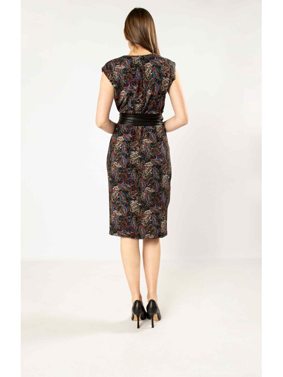 QUIOSQUE QUIOSQUE Každodenní šaty PAISOLO DRESS Barevná Regular Fit