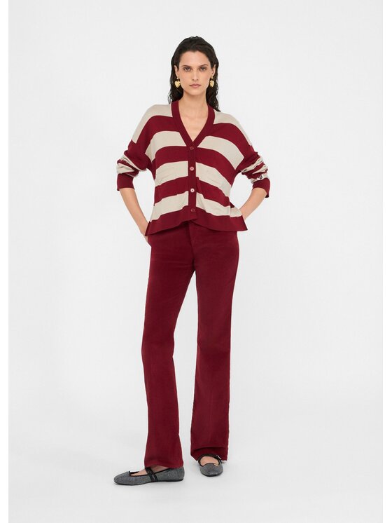 Liu Jo Liu Jo Cardigan MF5374MA16RC3850 Rosso Regular Fit