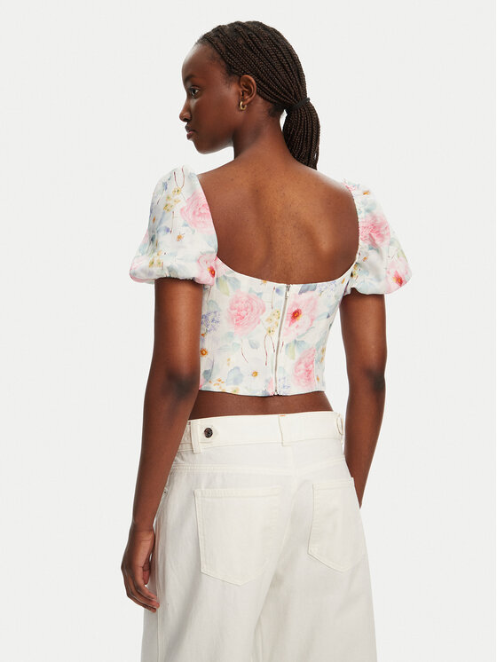 Bardot Bardot Bluzka Sheyla Floral 59890TB Kolorowy Regular Fit