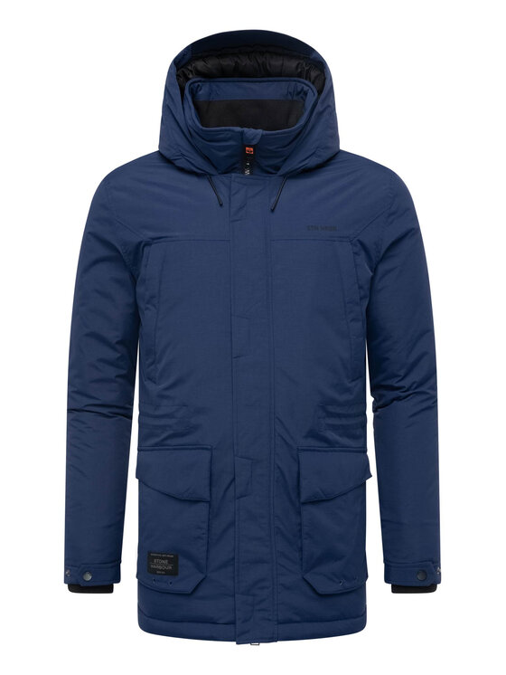 Stone Harbour Stone Harbour Kurtka zimowa Wadiim Niebieski Regular Fit