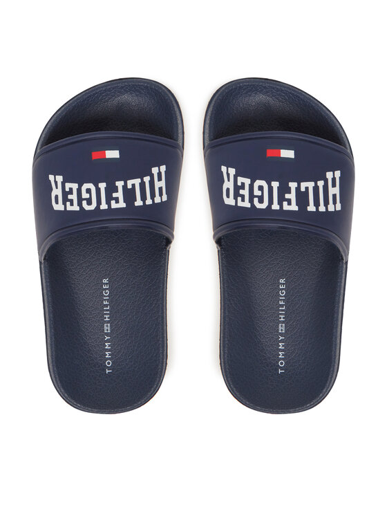Tommy Hilfiger Tommy Hilfiger Шльопанці T3X0-33916-1172 Cиній
