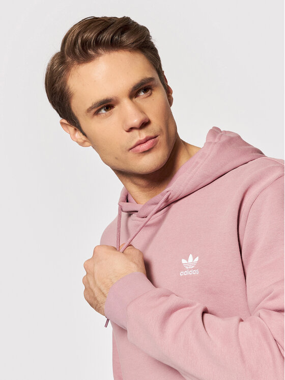 adidas Sweatshirt adicolor Essentials Trefoil HE9416 Rosa Regular Fit |  Modivo.at