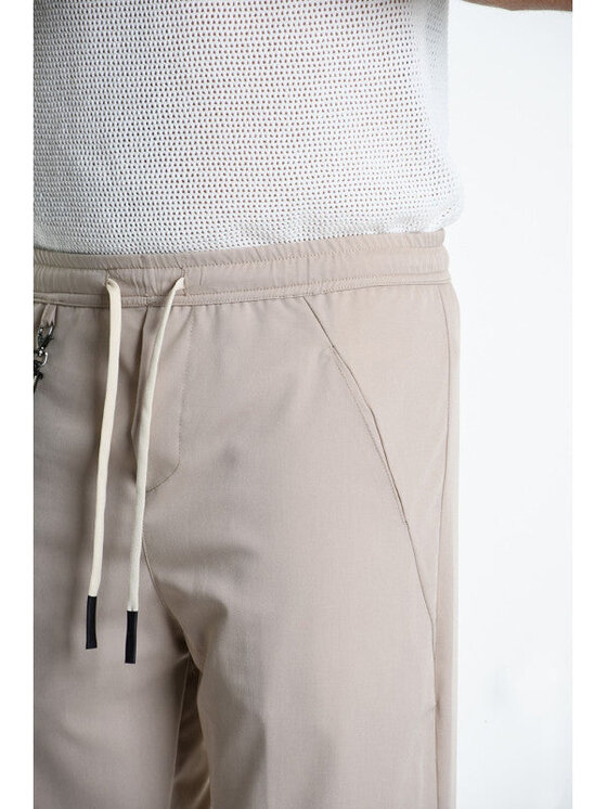 Xagon Xagon Pantaloni di tessuto P25032ZXAG92 Beige Oversize