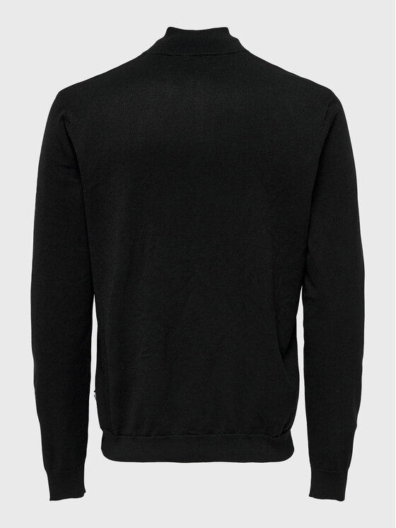 Only & Sons Only & Sons Πουλόβερ Wyler 22021264 Μαύρο Regular Fit