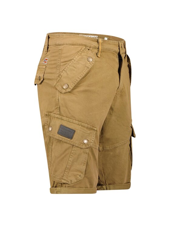 Geographical Norway Geographical Norway Bermudy SX1427H/GNO-Kaki Khaki Regular Fit