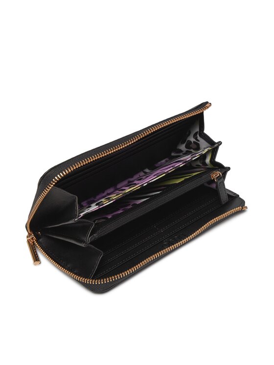 Liu Jo Liu Jo Портфейл Ecs Zl Zip Around AA4285 E0087 Черен