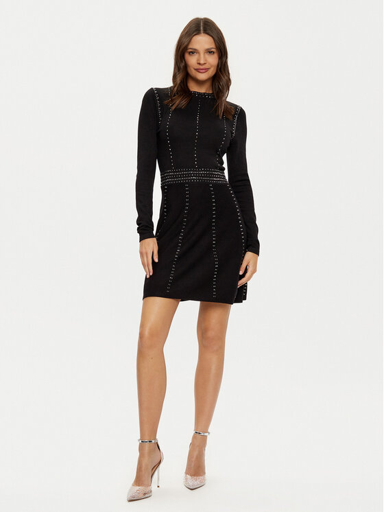 Morgan Morgan Sukienka koktajlowa 242-RMCLOU Czarny Slim Fit