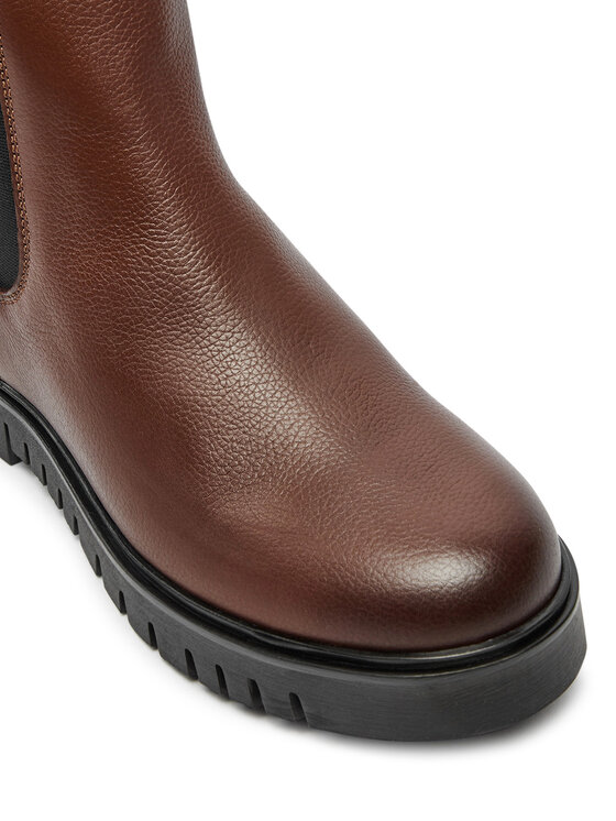 Tommy Jeans Tommy Jeans Klassische Stiefeletten Chelsea EN0EN02626 Braun
