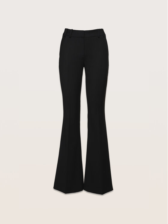 La Mania La Mania Pantalone da abito FABIAN Nero Flared Leg