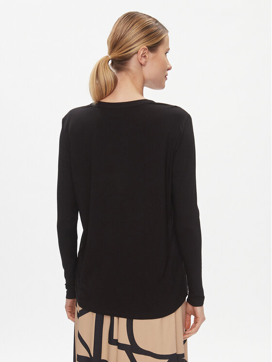 Kaffe Kaffe Bluse Calina 10503789 Schwarz Regular Fit