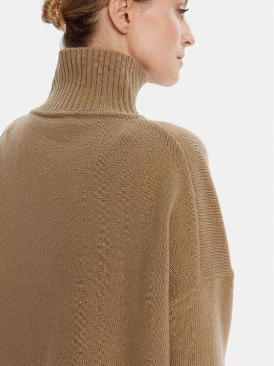 Weekend Max Mara Weekend Max Mara Golfas Borgia 2525366112 Smėlio Relaxed Fit