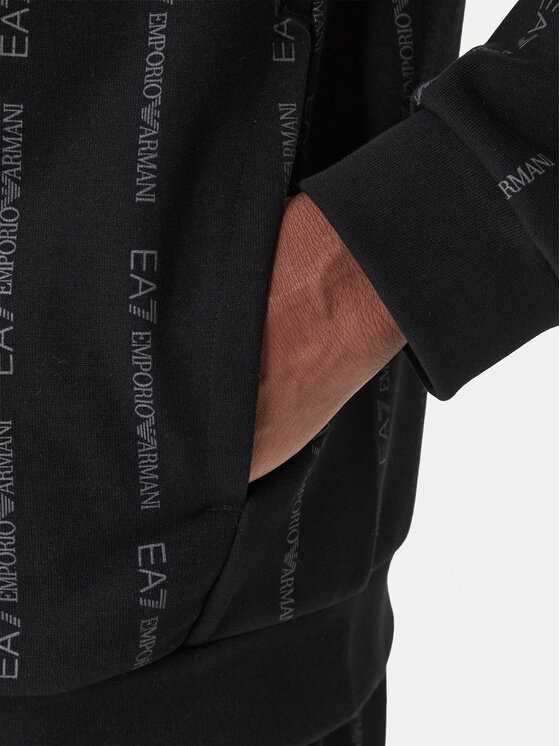 EA7 Emporio Armani EA7 Emporio Armani Bluza 7M001392 AF12660 FC039 Czarny Regular Fit