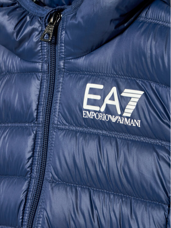 Ea7 Emporio Armani Geacă Din Puf 8nbb05 Bn29z 1554 Bleumarin Regular