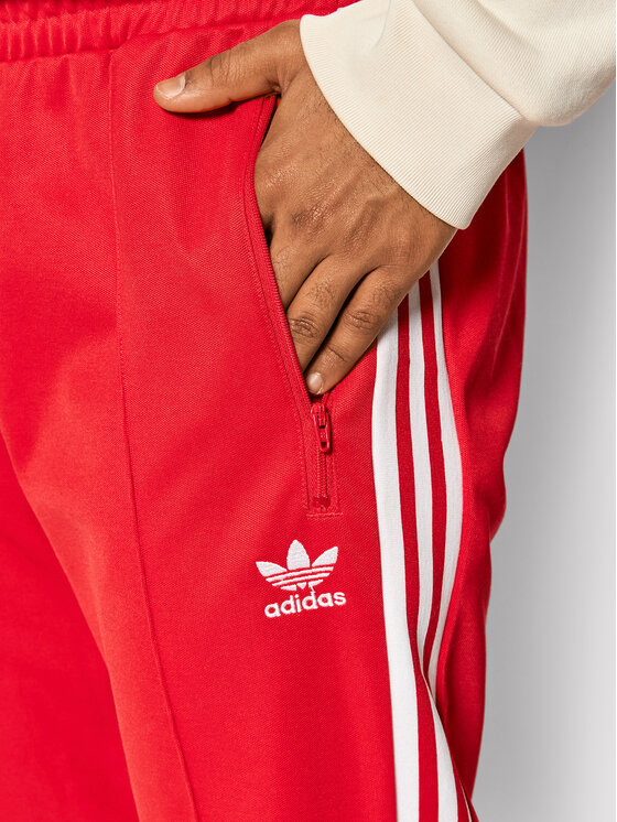 Tuta adidas beckenbauer rossa hot sale