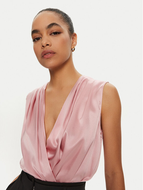 PINKO PINKO Body Ines 100122 A1RI Różowy Regular Fit