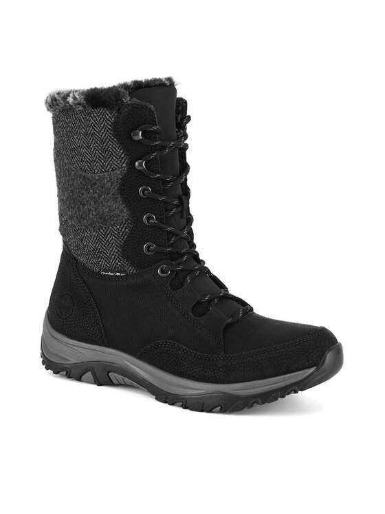 Rieker Rieker Čizme M9643-01 Crna