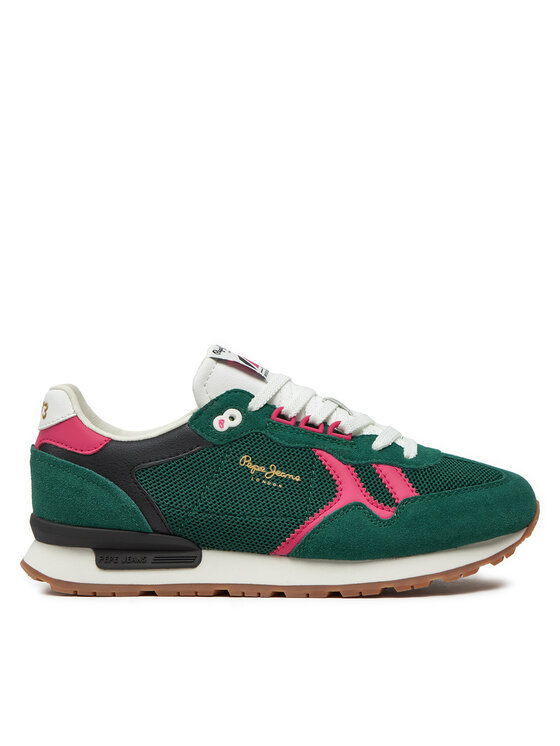 Pepe Jeans Pepe Jeans Snīkeri Brit Retro W PLS40008 Zaļš