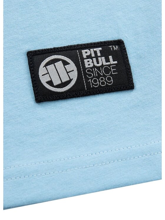 PITBULL PITBULL T-Shirt Koszulka Błękitny Regular Fit