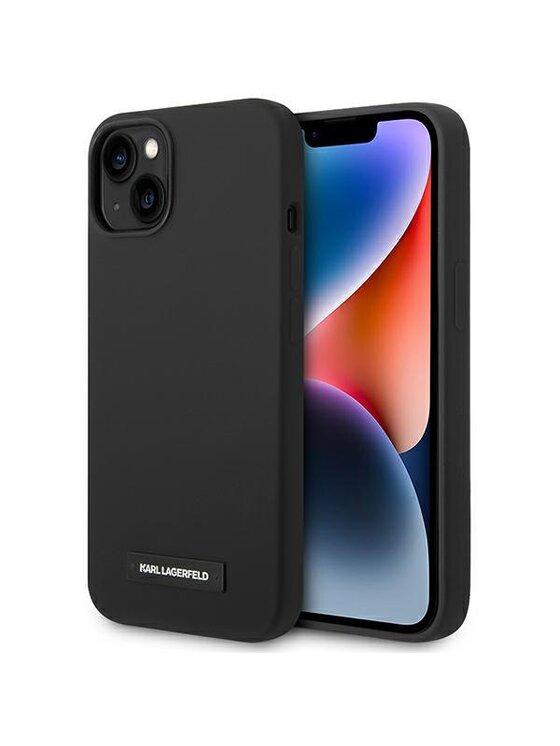 KARL LAGERFELD KARL LAGERFELD Etui na telefon iPhone 14 Plus Czarny