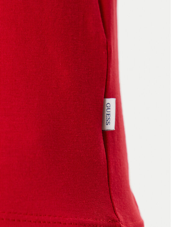 Guess Jeans Guess Jeans Tričko W4YI04 J1314 Červená Slim Fit