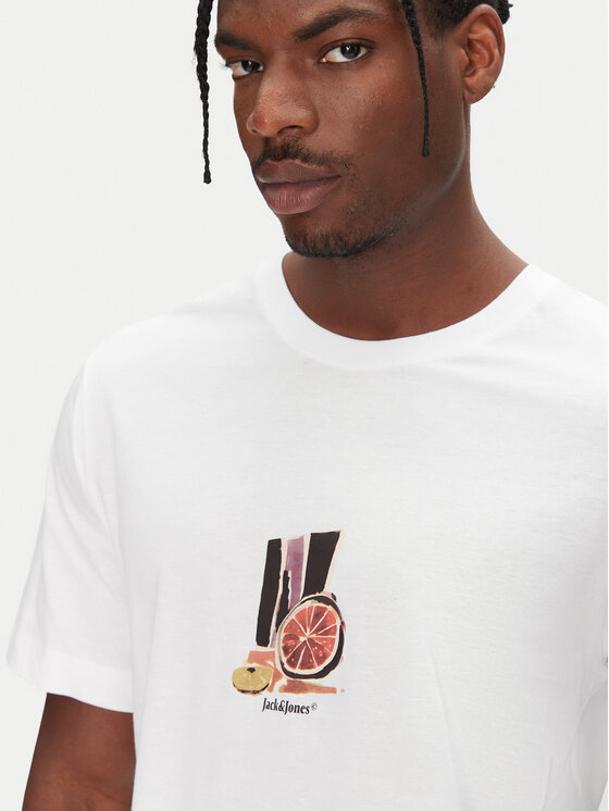Jack&Jones Jack&Jones T-krekls Varenna 12273162 Balts Regular Fit