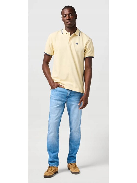 Wrangler Wrangler Jeansy Greensboro Niebieski Regular Fit