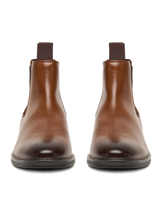Lanetti Lanetti Klassische Stiefeletten CEO-1853 124AM Braun