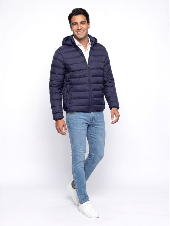 Pako Lorente Pako Lorente Kurtka przejściowa B000B-5X-002 Granatowy Regular Fit