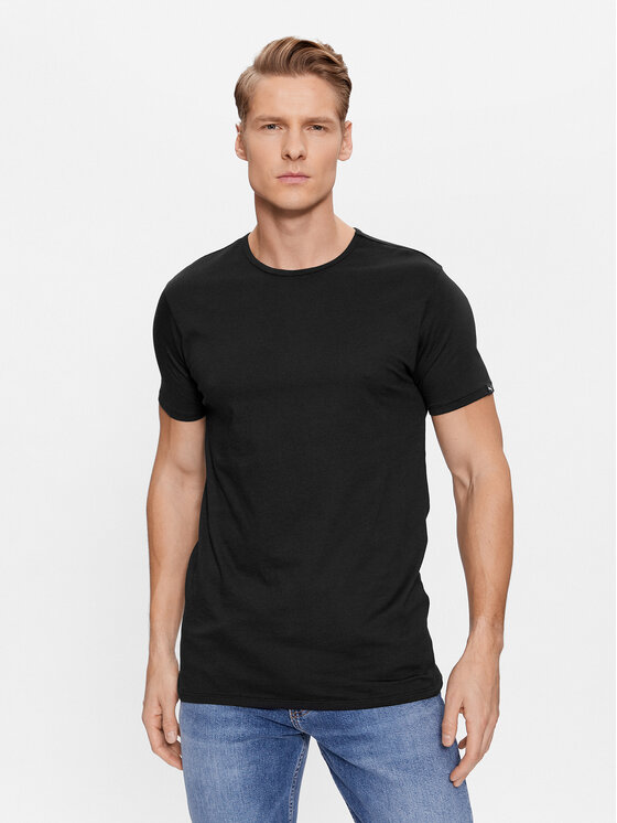 Puma Puma 2er-Set T-Shirts Basic 935016 Schwarz Regular Fit