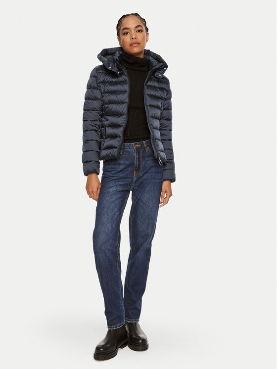Save The Duck Save The Duck Übergangsjacke D31929W-JADE19 Schwarz Regular Fit