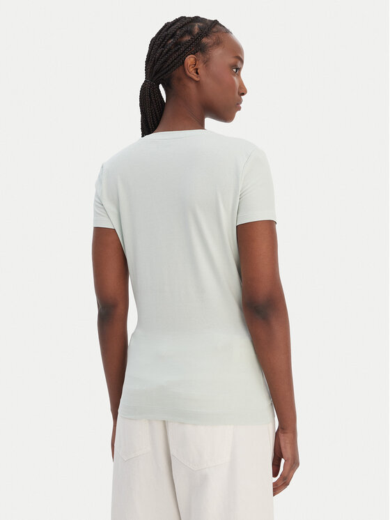 Guess Guess Tricou W6GI14 K3033 Verde Regular Fit
