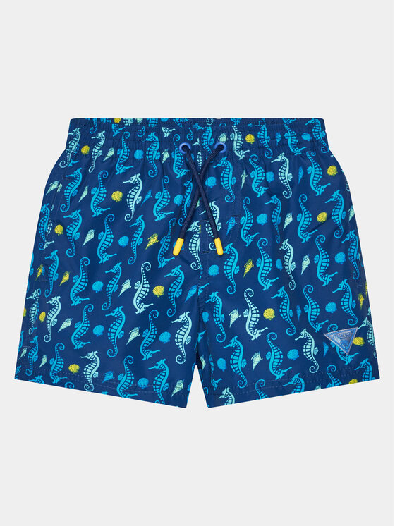 Guess Guess Badeshorts L4GZ05 WG2A2 Blau Regular Fit