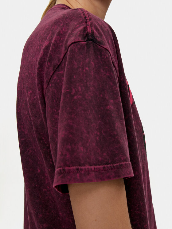 Vans Vans Marškinėliai Love Shackle Oversized VN000GK6 Juoda Regular Fit