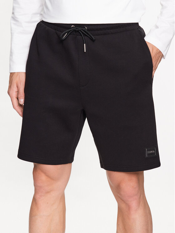 HUGO Hugo Pantaloncini sportivi 50490819 Nero Regular Fit