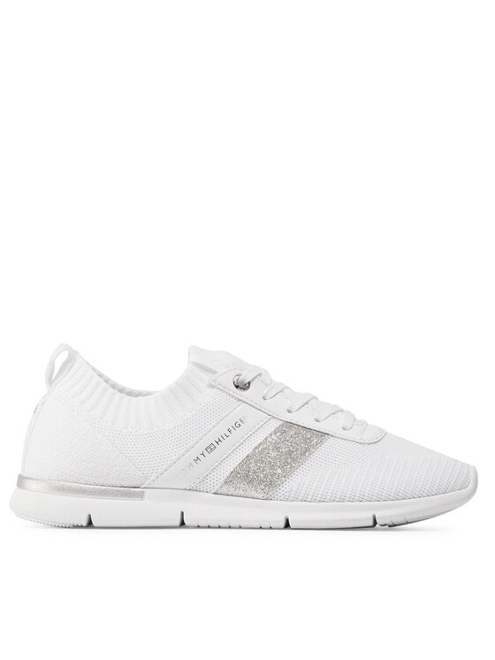 Tommy Hilfiger Tommy Hilfiger Sneakers Feminine Lightweight FW0FW05014 Bianco