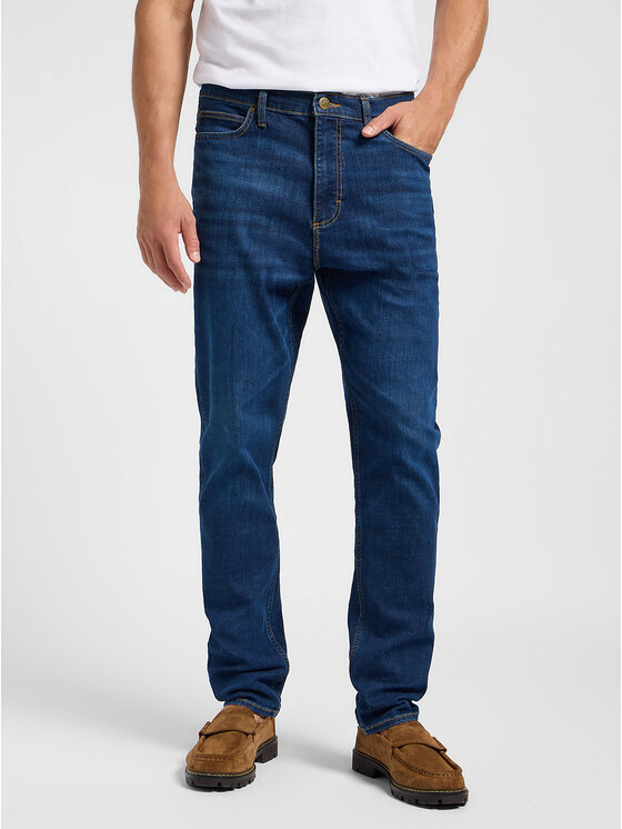 Lee Lee Jeansy AUSTIN Niebieski Straight Fit