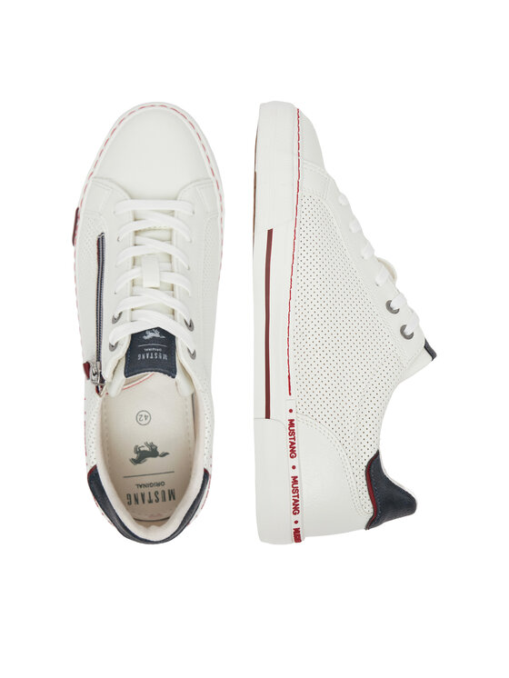 Mustang Mustang Sneakers aus Stoff 1353-309 Weiß