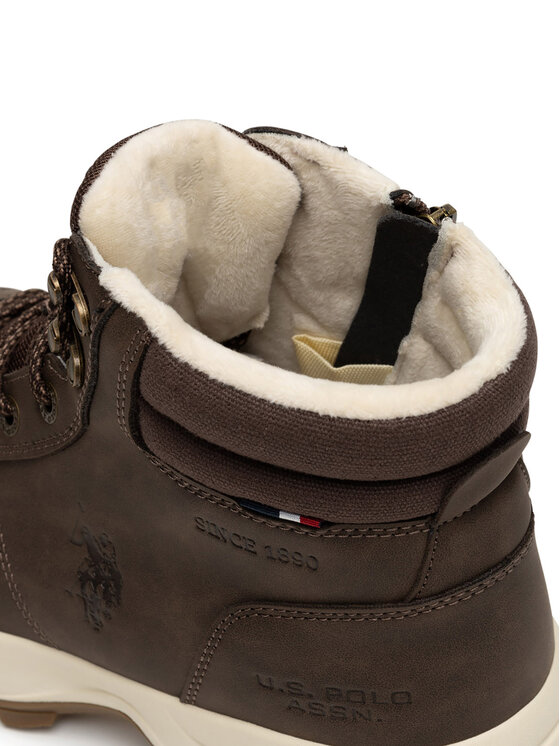 U.S. Polo Assn. U.S. Polo Assn. Gležnjače OSCAR001M/DYT1 Smeđa
