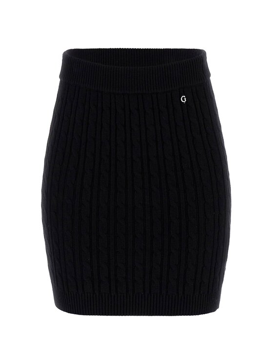 Guess Guess Spódnica 171099 Czarny Classic Fit