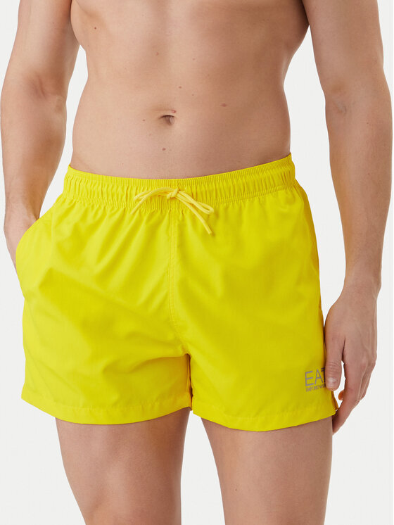 EA7 Emporio Armani EA7 Emporio Armani Plaukimo šortai 7M001677 AF13019 M2004 Geltona Regular Fit