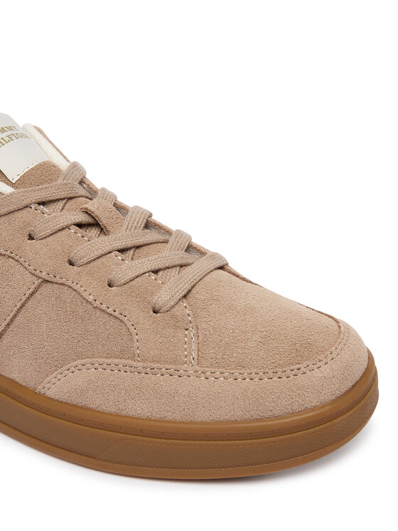 Tommy Hilfiger Tommy Hilfiger Sneakersy Th Heritage Court Sneaker Suede FW0FW09266 Béžová
